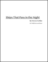 Ships That Pass in the Night P.O.D. SATB choral sheet music cover